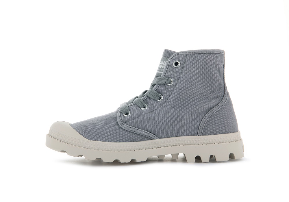 Botas Palladium PAMPA HI Mujer Gris | Costa Rica-73916